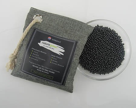 Bamboo Charcoal Air Purifying Desiccant in Dry Bag Packets
