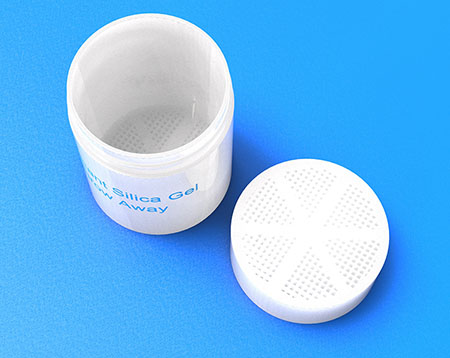 Drying Agent Silica Gel Desiccant Canister Protect Medicines Tablets