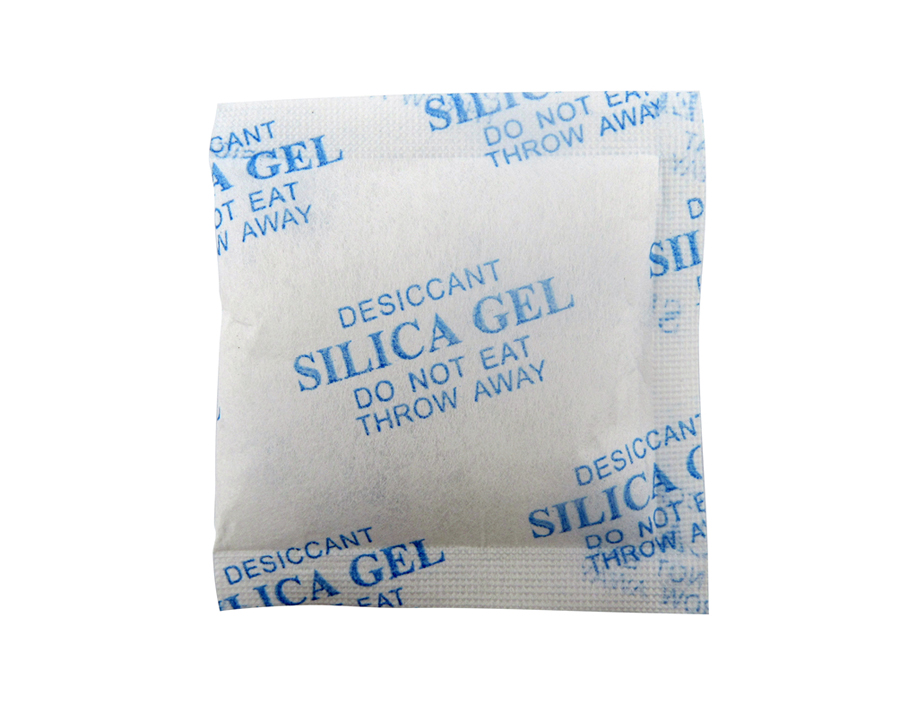 Non-woven full English italic silica gel bag