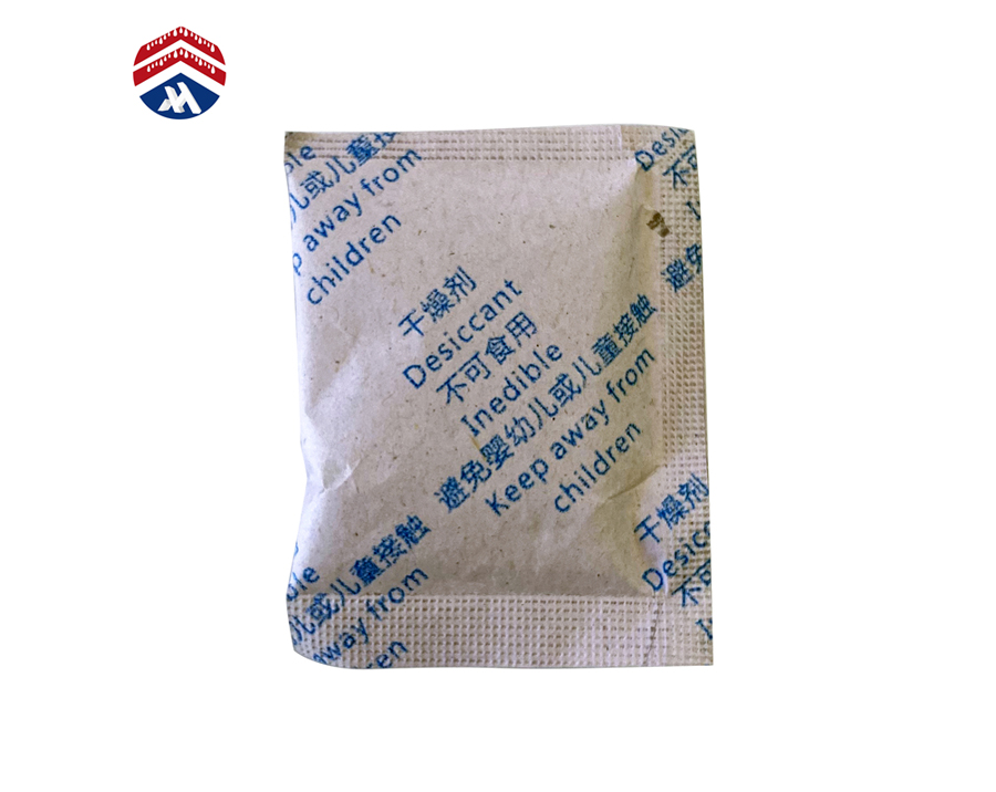 Eco Friendly Mineral Desiccant  Blue Letter Languages Chinese English                       