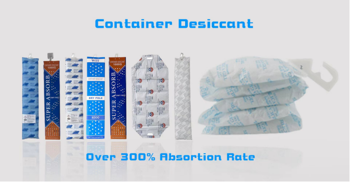 container desiccant strips
